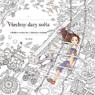 Antistresov omalovnky The Present - Vechny dary svta - Daria Song