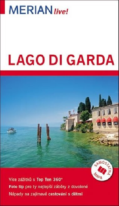 Lago di Garda - prvodce Merian s vloenou mapou - Pia de Simony; Barbara Woinke
