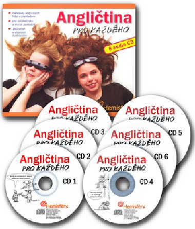 Anglitina pro kadho + 6 audio cd - Lucie Meisnerov; Roman Baro