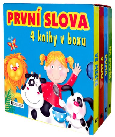 Prvn slova 4 knihy v boxu - 