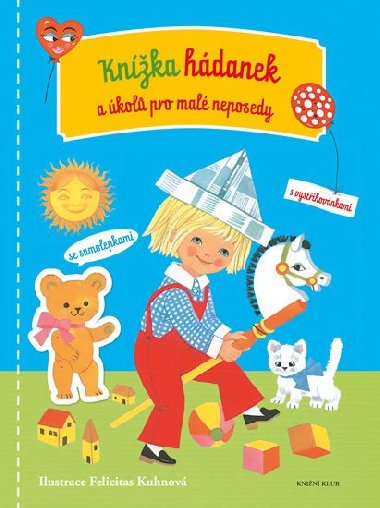 Knížka hádanek a úkolů pro malé neposedy - neuveden