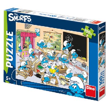 moulov ve kole - puzzle 100 XL dlk - Peyo