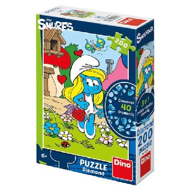 moulinka Diamond - puzzle 200 dlk - Peyo