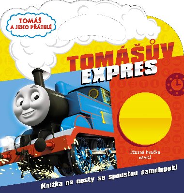 Tomv expres - Knka na cesty se spoustou samolepek - Egmont