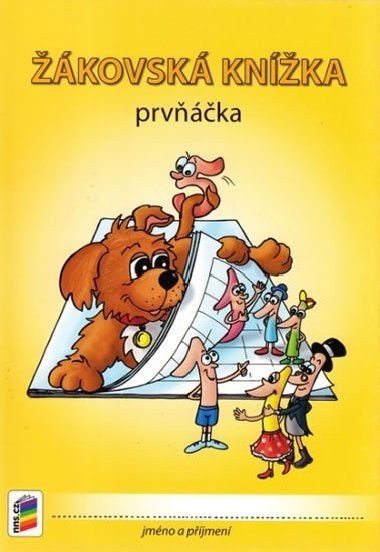 Žákovská knížka prvňáčka - barevná s obrázky - neuveden