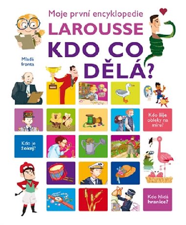 Moje prvn encyklopedie Larousse Kdo co dl? - Isabelle Fougrov