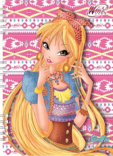 Winx club - Zpisnk A5 s kroukovou vazbou - Akim