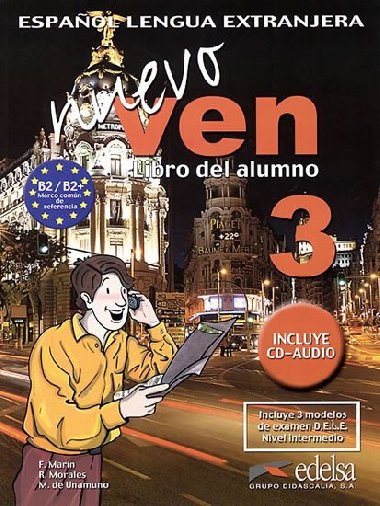 Nuevo ven 3 libro del alumno+cd - Francisca Castro; Fernando Marn; Reyes Morales