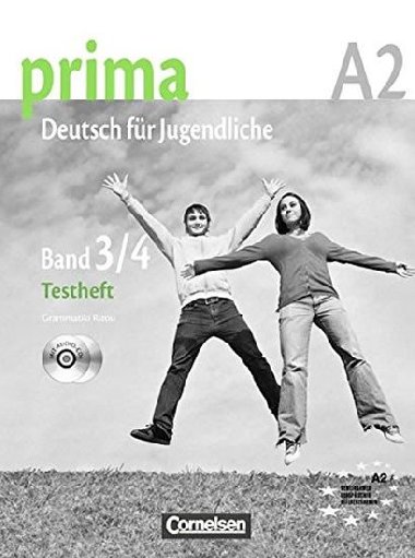 Prima A2 Testy + CD - Grammatiki Rizou