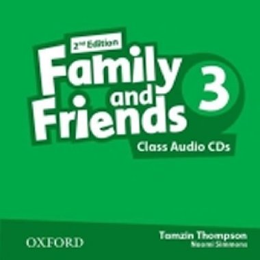 Family and Friends Level 3 Class Audio CDs - Thompson T.