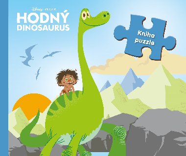 Hodný dinosaurus - kniha puzzle - Walt Disney