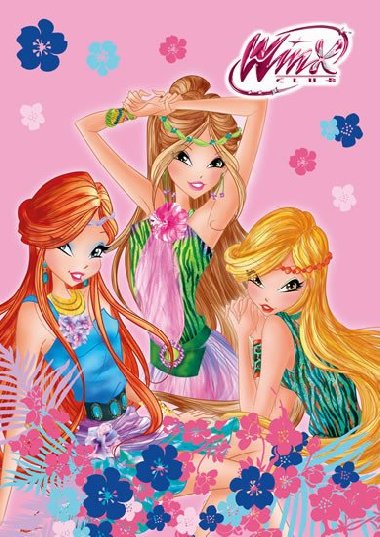 Winx club - Omalovnky A4 - neuveden