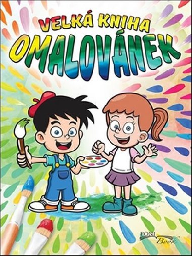 Velk kniha omalovnek - 