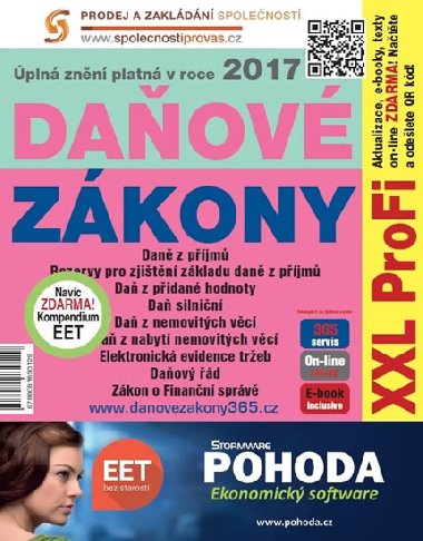 Daov zkony 2017 XXL ProFi - DonauMedia