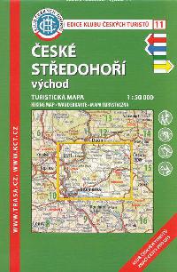 esk stedoho vchod - turistick mapa KT 1:50 000 slo 11 - 7. vydn 2016 - Klub eskch Turist