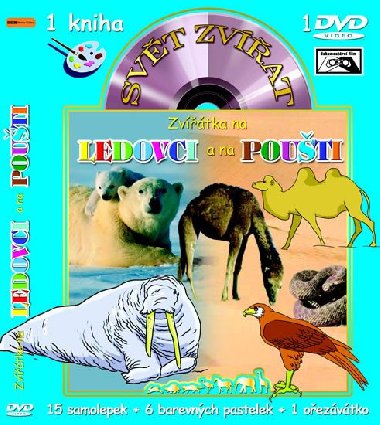 Svt zvat zvtka na ledovci a na pouti (kniha omalovnek s dvd) - 
