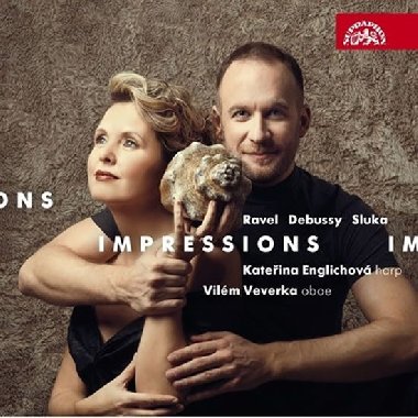 Impressions / Ravel, Debussy, Sluk - CD - Englichov Kateina, Veverka Vilm