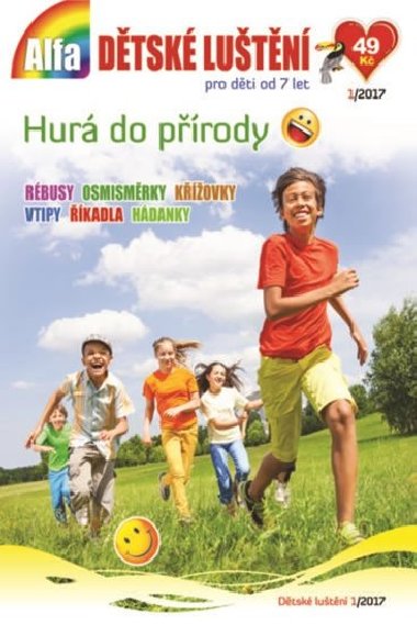 Dětské luštění 1/2017 - Hurá do přírody - Alfasoft