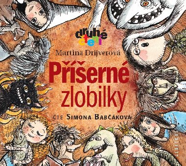 Pern zlobilky (audiokniha pro dti) - Martina Drijverov