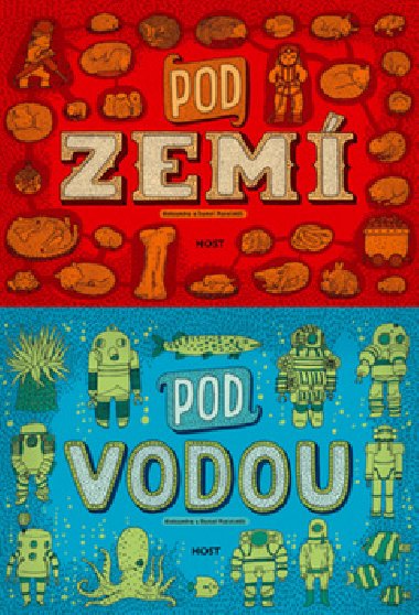 Pod zemí, pod vodou - Aleksandra Mizielińska; Daniel Mizieliński