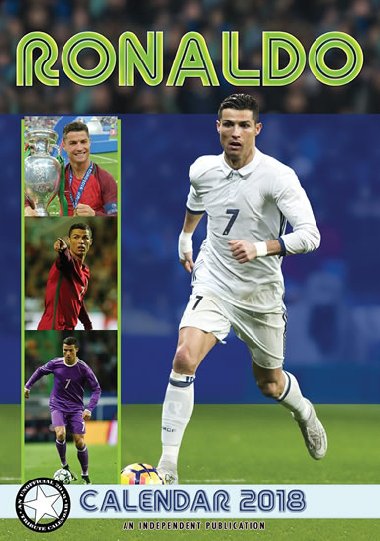 Cristiano Ronaldo - nástěnný kalendář 2018 - Helma