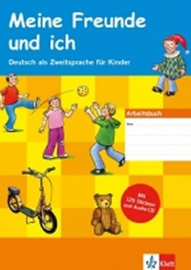 Meine Freunde und ich (A1) - Arbeits. mit Stickern + CD - neuveden