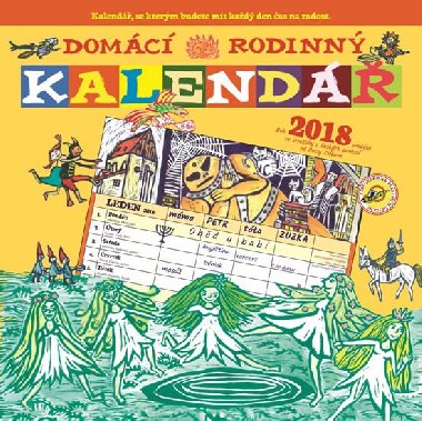 Domc rodinn kalend 2018 - Petra Cfkov