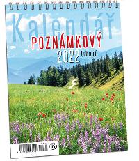 Poznámkový kalendář trhací nástěnný 2022 - Aria