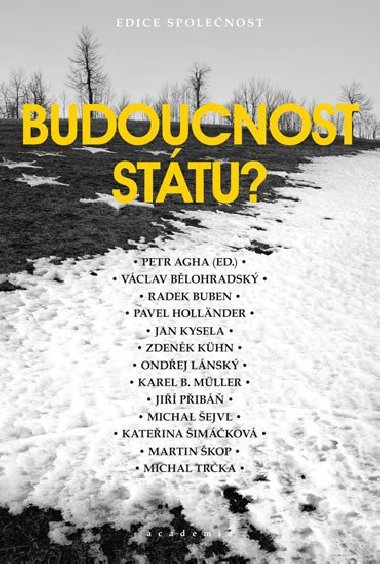 Budoucnost státu? - Petr Agha; Václav Bělohradský; Radek Buben