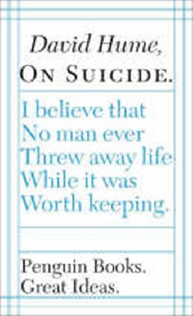 On Suicide - Hume David