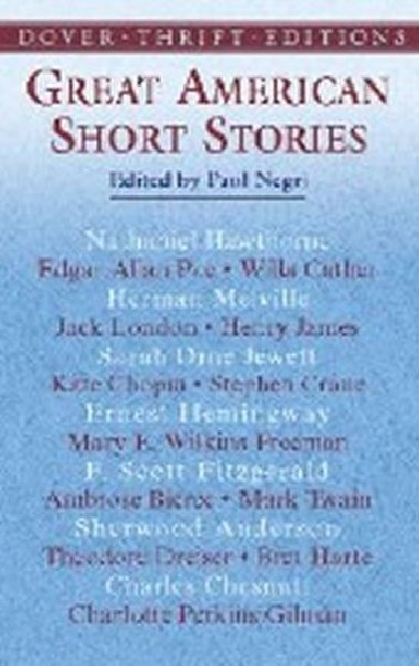 Great American Short Stories - Negri Paul