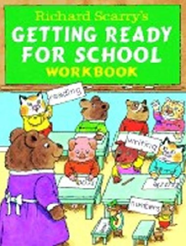 Richard Scarrys Getting Ready for School Book - Scarry Richard