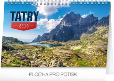 Tatry - stolový kalendár 2018 - Presco