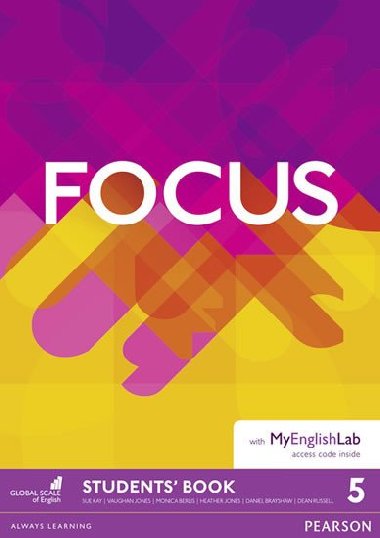 Focus BrE 5 Students Book & MyEnglishLab Pack - Jones Vaughan