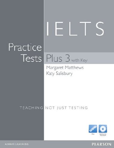 Practice Tests Plus IELTS 3 with Key and Multi-ROM/Audio CD Pack - Matthews Margaret