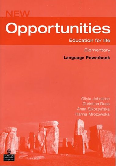 New Opportunities Global Elementary Language Powerbook Pack - Johnston Olivia