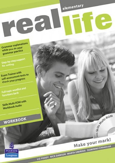 Real Life Global Elementary Workbook & Multi-ROM Pack - Chandler Dominika
