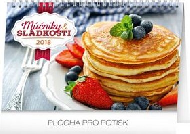 Mnky a sladkosti - stoln kalendr 2018 - 