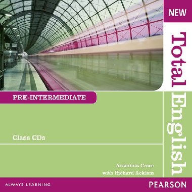 New Total English Pre-Intermediate Class Audio CD - Crace Araminta