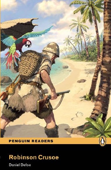 Level 2: Robinson Crusoe Book and MP3 Pack - Defoe Daniel