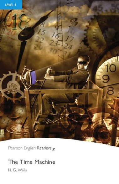 Level 4: The Time Machine Book and MP3 Pack - Wells Herbert George