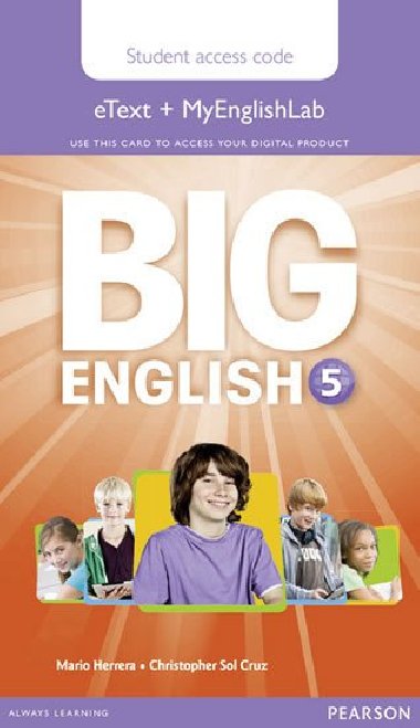 Big English 5 Pupils eText and MEL Access Code - Herrera Mario