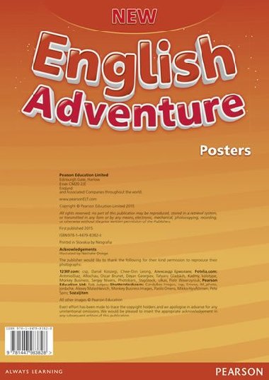New English Adventure 2 Posters - Worrall Anne