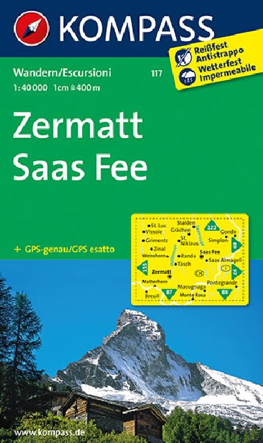 Zermatt-Saas Fee 117   NKOM 1:40T - neuveden