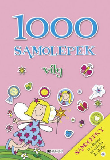 1000 samolepek víly - 