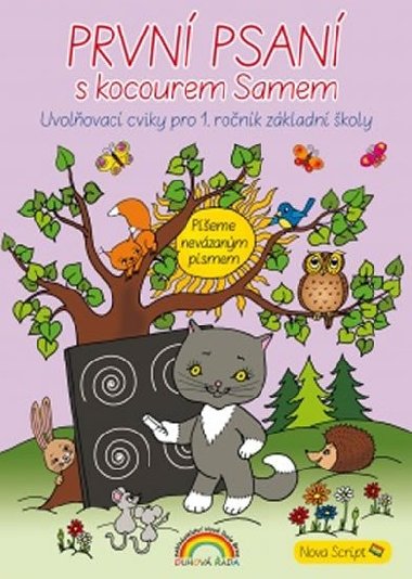 Prvn psan s kocourem Samem - Nova Script - Andrskov Lenka