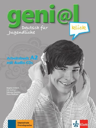 Genial Klick 2 (A2) - Arbeitsbuch + 2CD - neuveden