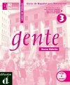 Gente 3 Nueva Ed. - Libro de trabajo + CD - kolektiv autor