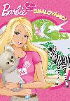 Barbie - Omalovnky + samolepky - Mattel
