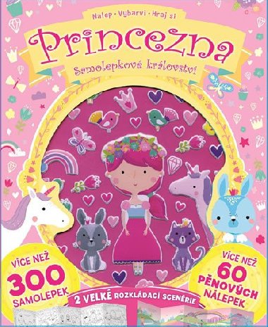 Princezna - samolepkové království - Svojtka